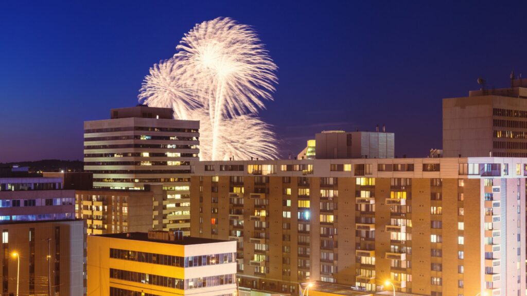 Become a Canadian halifax fireworks